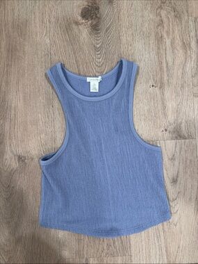Periwinkle Ribbed Tank